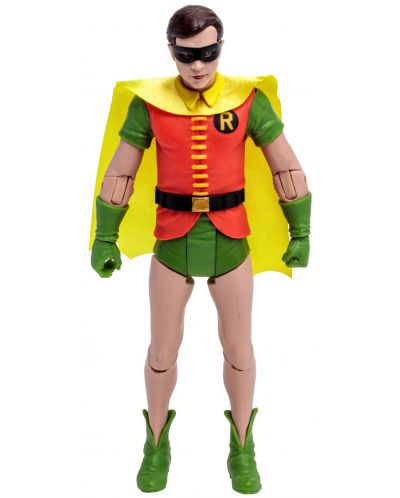 Figura de acțiune McFarlane DC Comics: Batman - Robin (Batman '66) (DC Retro), 15 cm - 1