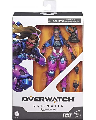 Figurina de actiune Hasbro Games: Overwatch - Lucio (purple), 23 cm - 3