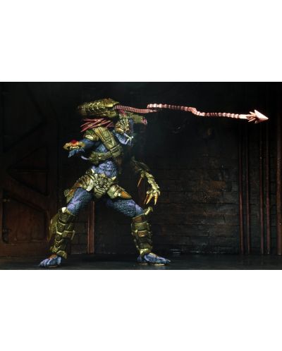 Figurina de actiune NECA Movies: Predator - Ultimate Lasershot Predator, 21cm - 5