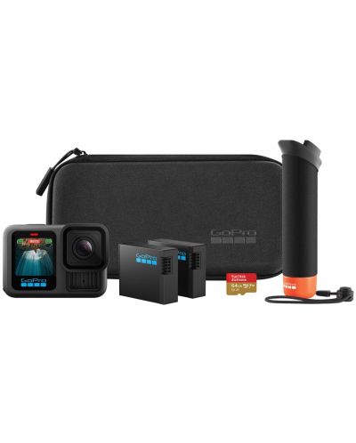 Cameră de acțiune GoPro - HERO 13 Black Accessory Bundle, 27MP, Wi