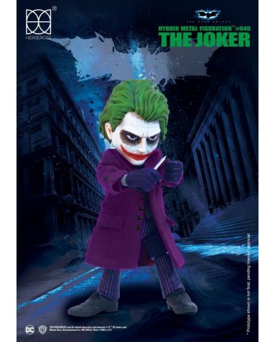 Figurina de actiune Herocross DC Comics: Batman - The Joker (The Dark Knight), 14 cm - 2