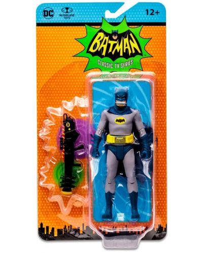 Figurină de acțiune McFarlane DC Comics: Batman - Batman cu mască de oxigen (DC Retro), 15 cm - 9