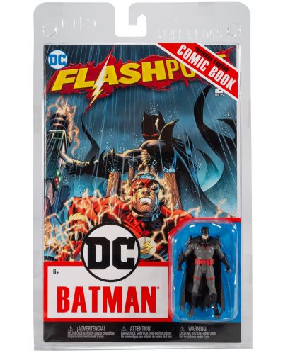 Figurină de acțiune McFarlane DC Comics: Batman - Batman (Flashpoint) (Page Punchers), 8 cm - 6