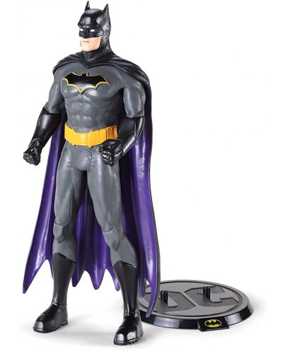 Figurina de actiune The Noble Collection DC Comics: Batman - Batman (Bendyfigs), 19 cm - 1