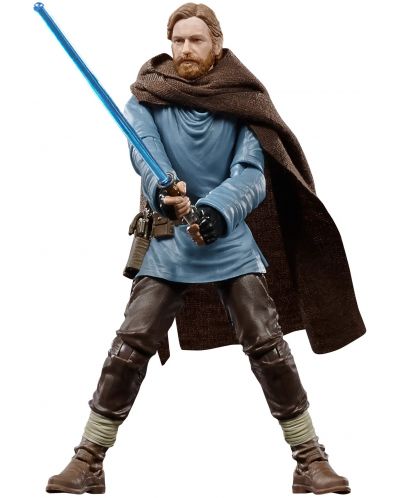 Figurina de actiune Hasbro Movies: Star Wars - Obi-Wan Kenobi (Tibidon Station) (Black Series), 15 εκ - 3