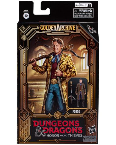 Figurină de acțiune Hasbro Games: Dungeons & Dragons - Forge (Honor Among Thieves) (Golden Archive), 15 cm - 8