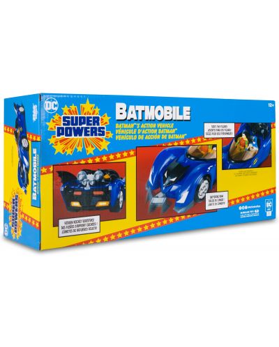 Figurină de acțiune McFarlane DC Comics: DC Super Powers - The Batmobile - 10
