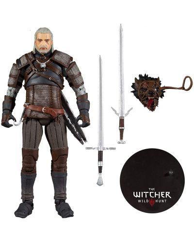 Figurina de actiune McFarlane Games: The Witcher - Geralt of Rivia, 18 cm - 7