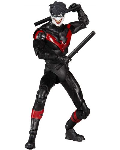 Figurina de actiune McFarlane DC Comics: Multiverse - Nightwing Joker, 18 cm - 1