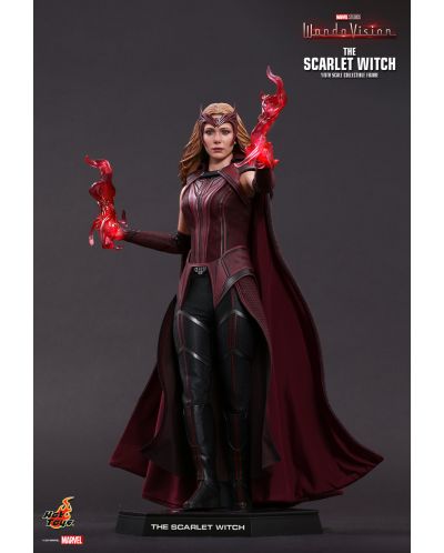 Figurină de acțiune Hot Toys Marvel: WandaVision - The Scarlet Witch, 28 cm - 2