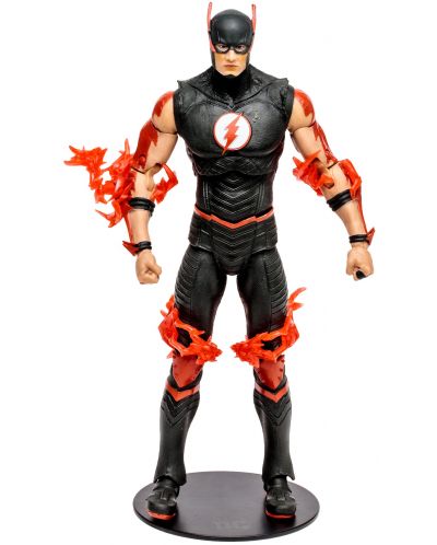 Figurină de acțiune McFarlane DC Comics: Multiverse - Barry Allen (Speed Metal) (Build A Action Figure), 18 cm - 1