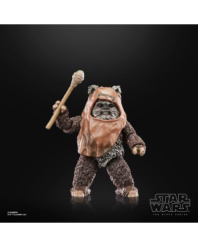 Figurină de acțiune Hasbro Movies: Star Wars - Wicket (Return of the Jedi) (Black Series), 15 cm - 6