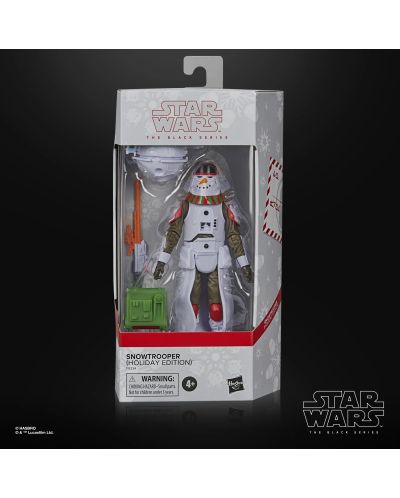 Figurină de acțiune Hasbro Movies: Star Wars - Snowtrooper (Black Series) (Holiday Edition), 15 cm - 7