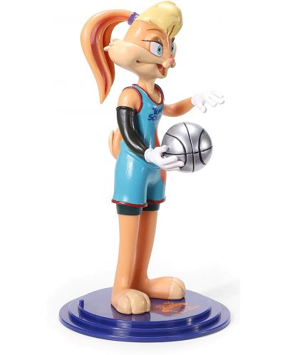 Figurina de actiune The Noble Collection Animation: Space Jam 2 - Lola Bunny (Bendyfigs), 19 cm - 3