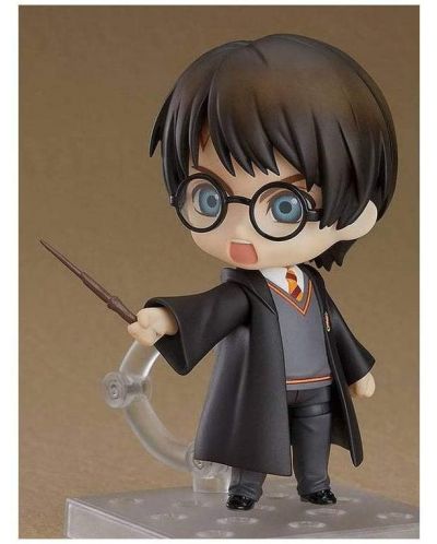 Figurina de actiune Good Smile Movies: Harry Potter - Harry Potter & Hedwig (Nendoroid), 10 cm - 4