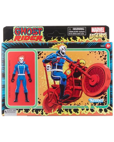 Figura de acțiune Hasbro Marvel: Ghost Rider - Ghost Rider (Marvel Legends), 10 cm - 9