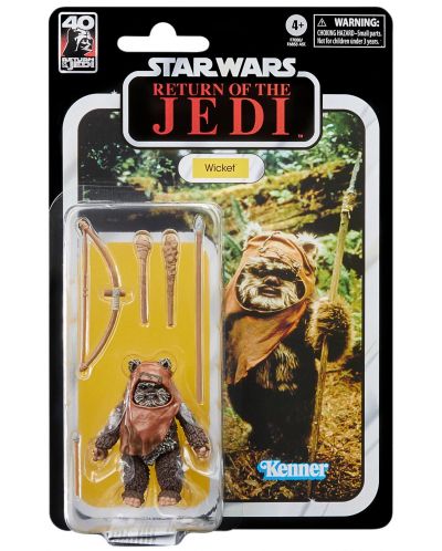 Figurină de acțiune Hasbro Movies: Star Wars - Wicket (Return of the Jedi) (Black Series), 15 cm - 10