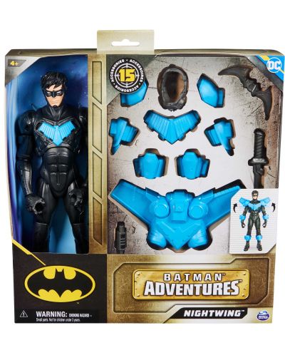 Figurină de acțiune  Spin Master Batman - Nightwing, cu accesorii, 30 cm - 7