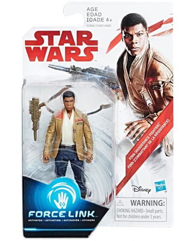 Figurina de actiune Hasbro Star Wars - Force Link, Finn - 1