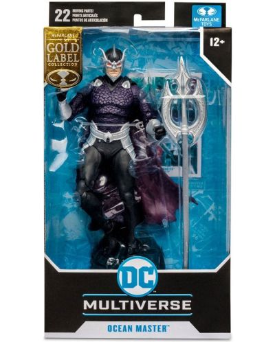 Figurină de acțiune McFarlane DC Comics: Multiverse - Ocean Master (DC New 52) (Gold Label), 18 cm - 8