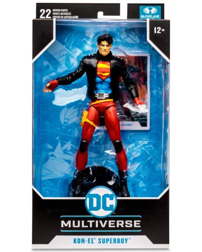 Figurină de acțiune McFarlane DC Comics: Multivers - Superboy (Kon-El), 18 cm - 10