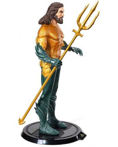 Figurina de actiune The Noble Collection DC Comics: Aquaman - Aquaman (Bendyfigs), 19 cm - 2