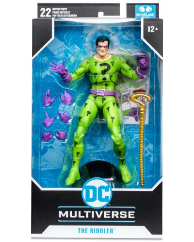 Figurină de acțiune McFarlane DC Comics: Multiverse - The Riddler (DC Classic), 18 cm - 9