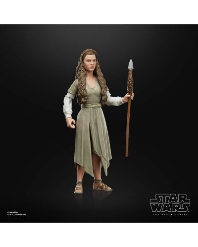 Figurină de acțiune Hasbro Movies: Star Wars - Princess Leia (Ewok Village) (Black Series), 15 cm - 3