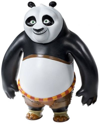 Figura de actiune The Noble Collection Animation: Kung-Fu Panda - Po (Bendyfigs), 15 cm - 1