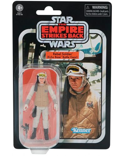 Figurina de actiune - Hasbro Movies: Star Wars - Rebel Soldier (Echo Base Battle Gear) (Vintage Collection), 10 cm - 4