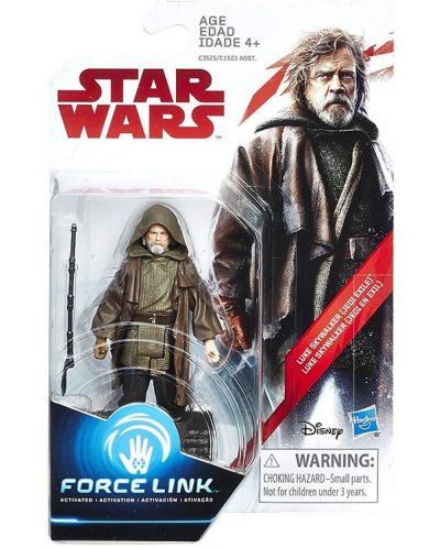 Figurina de actiune Hasbro Star Wars - Force Link, Luke Skywalker - 1