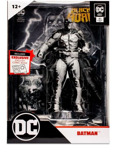 Figurină de acțiune McFarlane DC Comics: Multiverse - Batman (Black Adam Comic) (Gold Label) (SDCC), 18 cm - 8