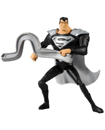 Figurina de actiune McFarlane DC Comics: Multiverse - Superman (The Animated Series) (Black Suit Variant), 18 cm - 2