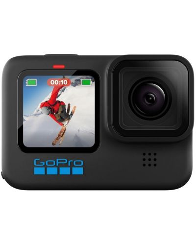 Cameră de acțiune GoPro - HERO 10, Swivel Clip, Battery, Shorty Tripod - 3