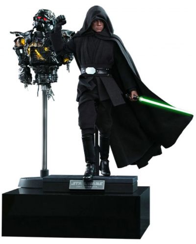 Figura de acțiune Hot Toys Television: The Mandalorian - Luke Skywalker (Deluxe Version), 30 cm - 1
