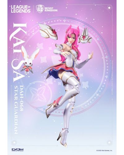 Figurină de acțiune Beast Kingdom Games: League of Legends - Star Guardian Kai'Sa, 19 cm - 3