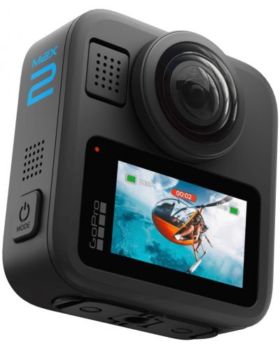 Cameră de acțiune GoPro - Max 2, 29 PM, 8K 360, Negru | Ozone.ro