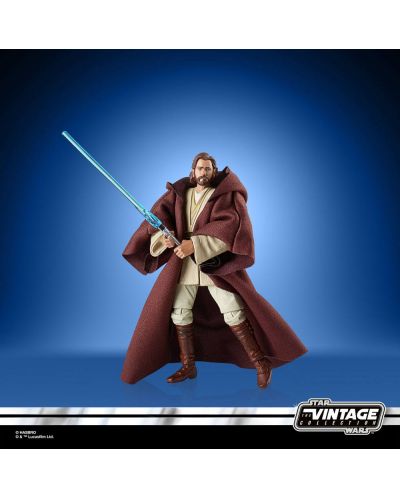 Figurina de actiune Hasbro Movies: Star Wars - Obi-Wan Kenobi (Vintage Collection), 10 cm - 4
