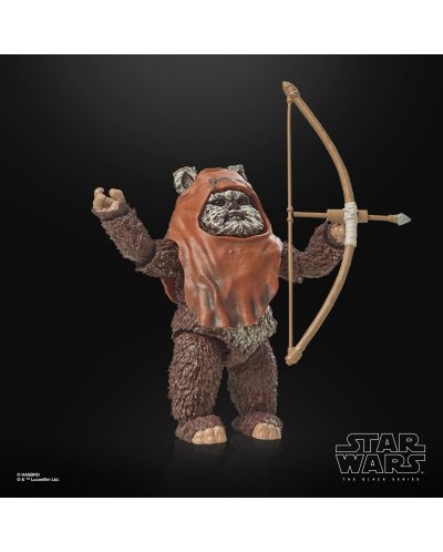 Figurină de acțiune Hasbro Movies: Star Wars - Wicket (Return of the Jedi) (Black Series), 15 cm - 7