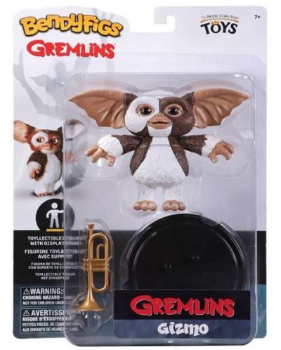 Figurină de acțiune The Noble Collection Movies: Gremlins - Gizmo (Bendyfigs), 10 cm - 3