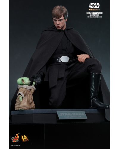 Figura de acțiune Hot Toys Television: The Mandalorian - Luke Skywalker (Deluxe Version), 30 cm - 6