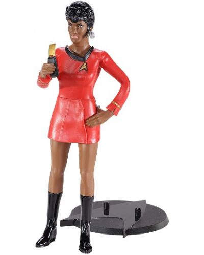 Figurina de actiune The Noble Collection Television: Star Trek - Uhura (Bendyfigs), 19 cm	 - 2
