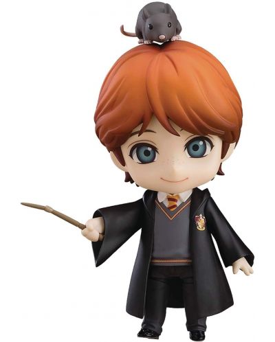 Figurina de actiune Good Smile Movies: Harry Potter - Ron Weasley & Scabbers (Nendoroid), 10 cm - 1