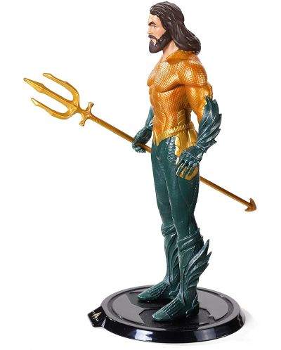 Figurina de actiune The Noble Collection DC Comics: Aquaman - Aquaman (Bendyfigs), 19 cm - 3