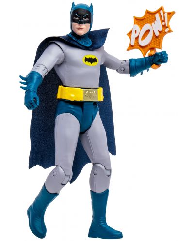 Figura de acțiune McFarlane DC Comics: Batman - Batman (Batman '66) (DC Retro), 15 cm - 4