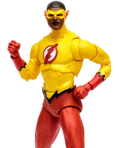 Figurină de acțiune McFarlane DC Comics: Multiverse - Kid Flash (DC Rebirth) (Gold Label), 18 cm - 6