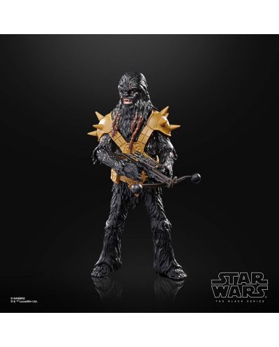 Figurina de actiune Hasbro Movies: Star Wars - Black Krrsantan (Black Series), 15 cm - 6