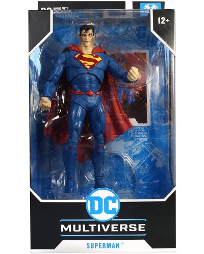 Figurina de actiune McFarlane DC Comics: Multiverse - Superman (DC Rebirth), 18 cm	 - 4