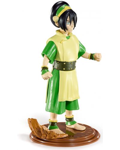 Figurină de acțiune The Noble Collection Animation: Avatar: The Last Airbender - Toph (Bendyfig), 17 cm - 2