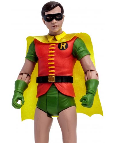 Figura de acțiune McFarlane DC Comics: Batman - Robin (Batman '66) (DC Retro), 15 cm - 2
